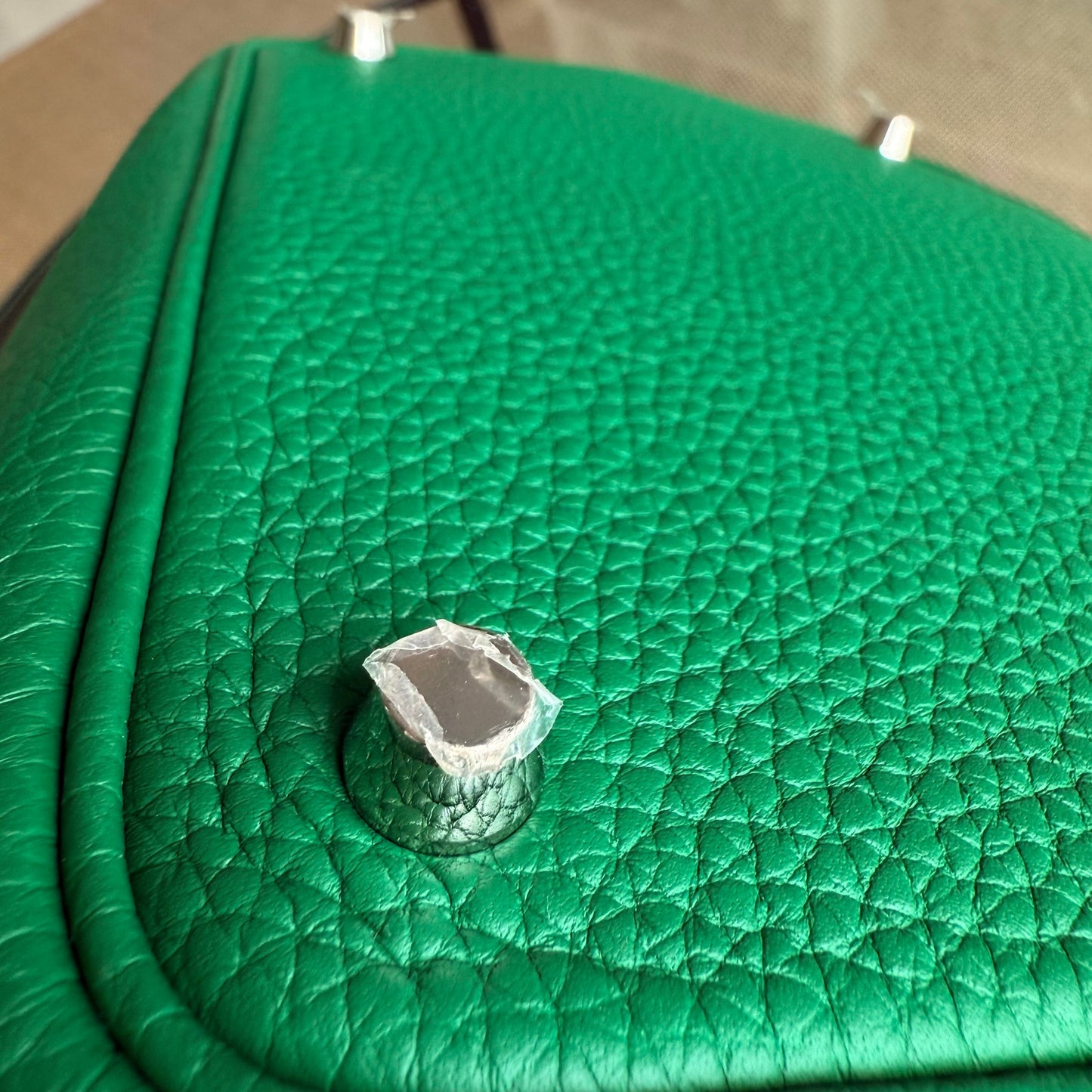 Kovancy Picotin 18 - Bambou Vert Vertigo Cuir Clémence Matériel Argent