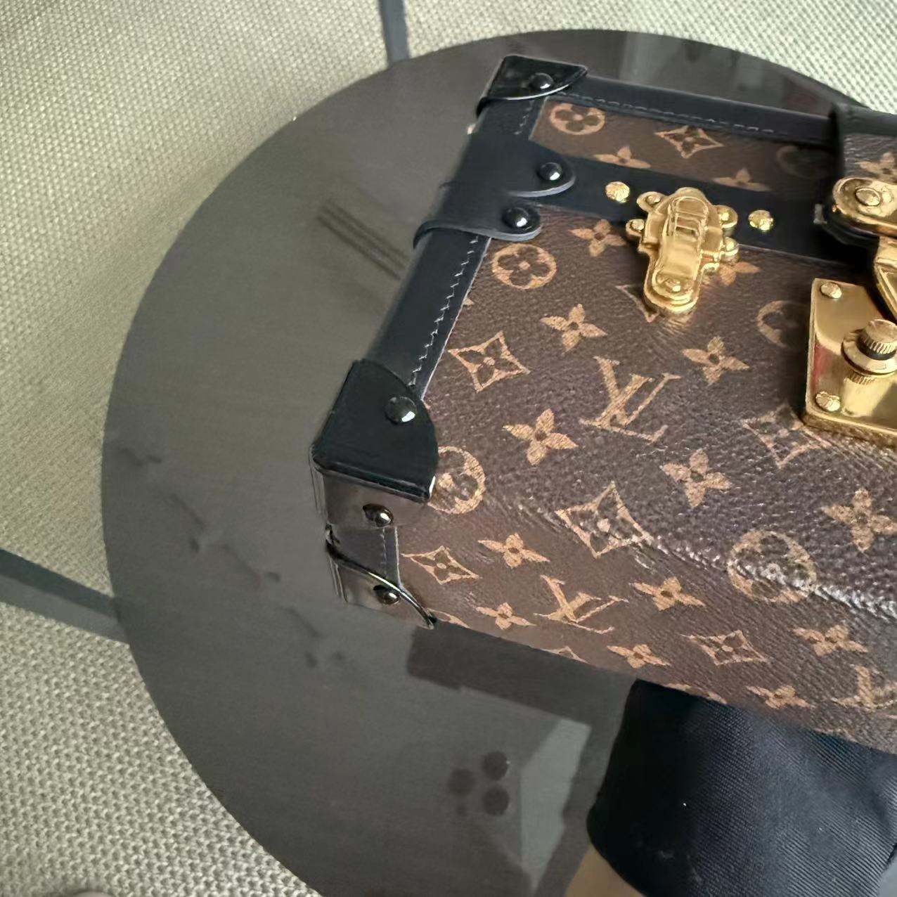 LVT Petite Malle - Monogram Box Shoulder Bag