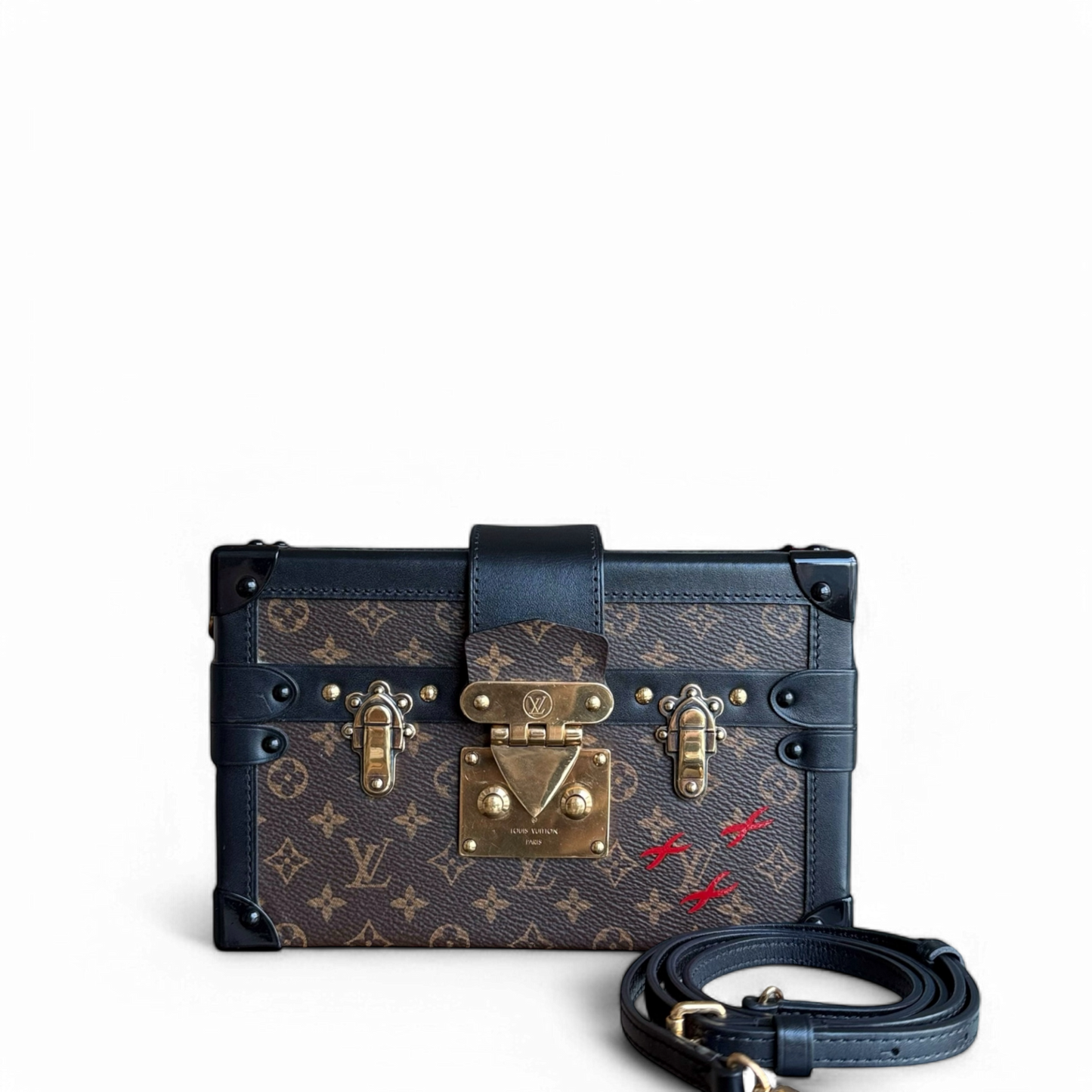 LVT Petite Malle - Monogram Canvas Shoulder Bag New version