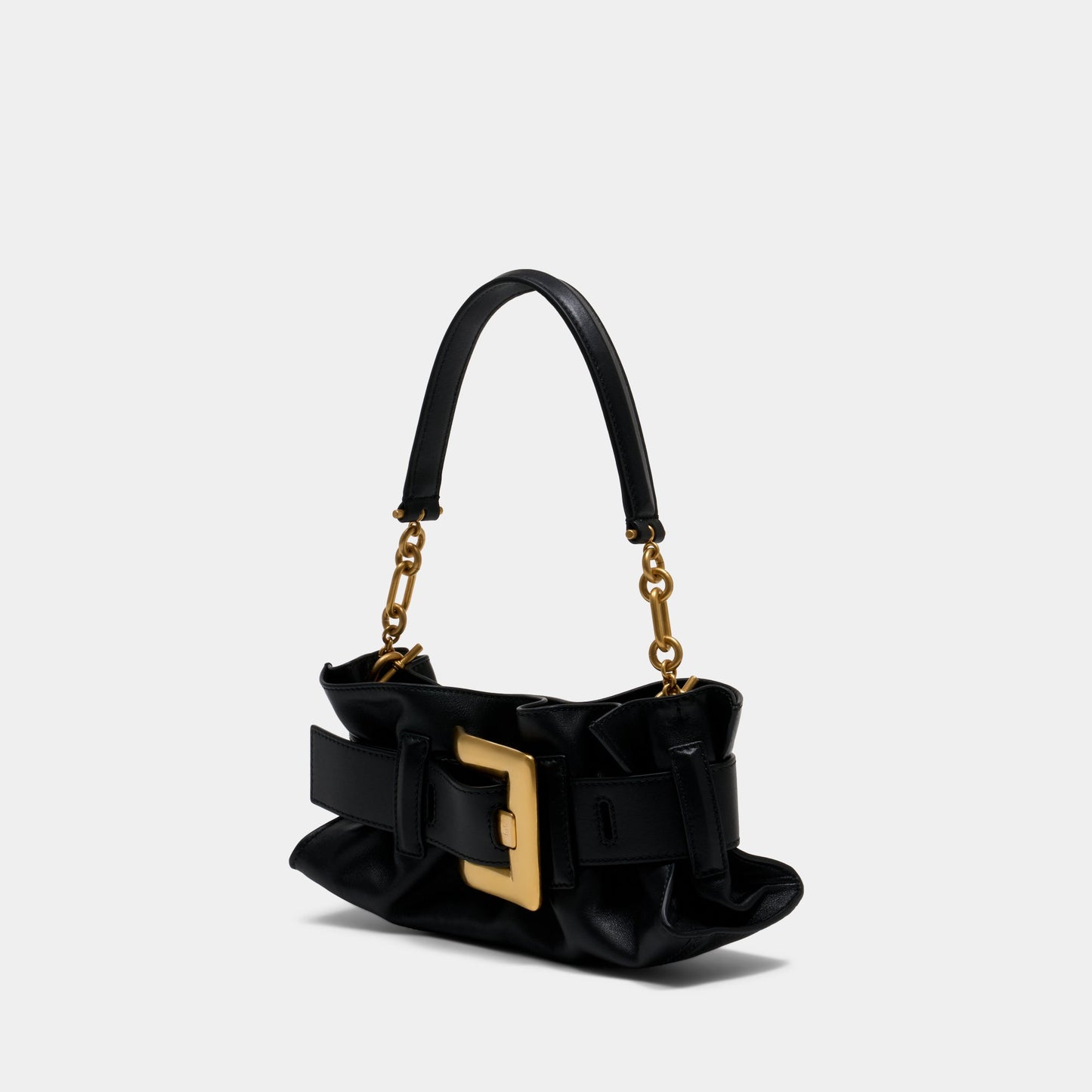 Kovancy Sac Porté Épaule Anthem Mini - Cuir - Noir