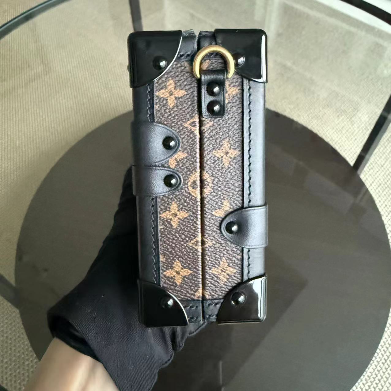 LVT Petite Malle - Monogram Box Shoulder Bag