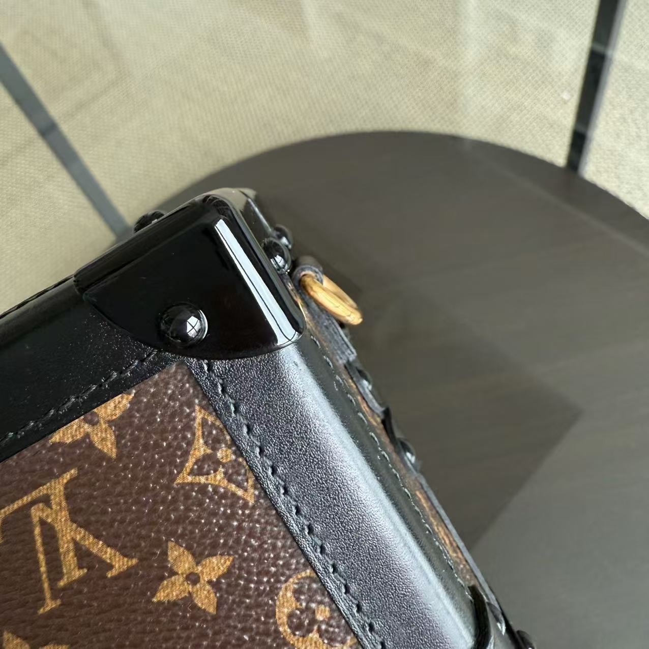 LVT Petite Malle Monogram Box Crossbody Bag