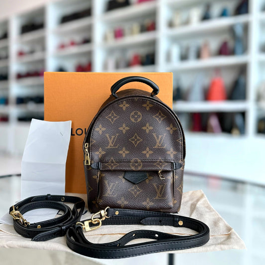 Kovancy Mini sac à dos en toile Monogram Palm Spring
