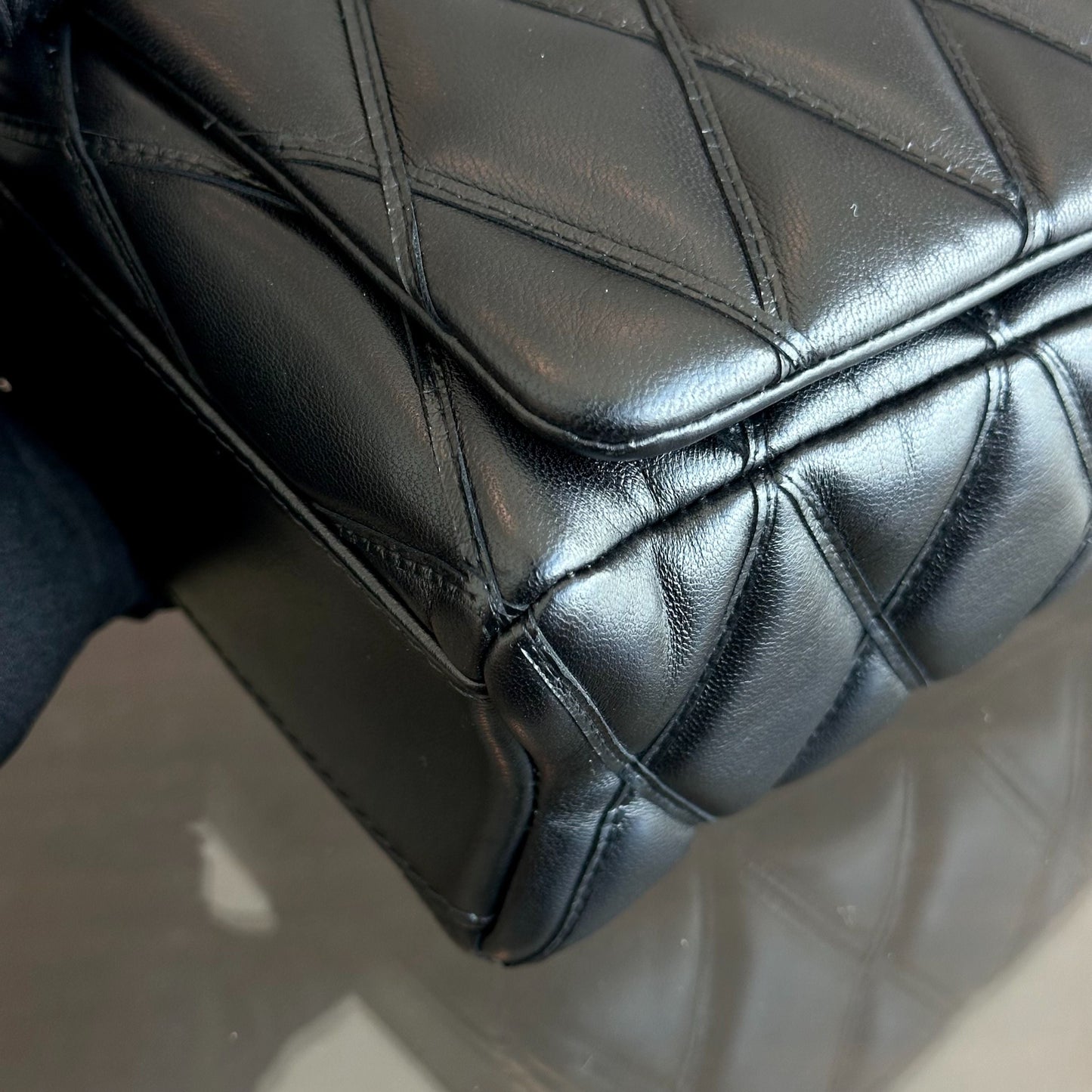 Kovancy Sac à bandoulière Malletage Twist Go-14 MM SHW noir