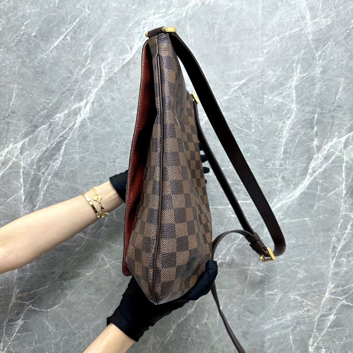 Kovancy Musette Damier GM Mongram