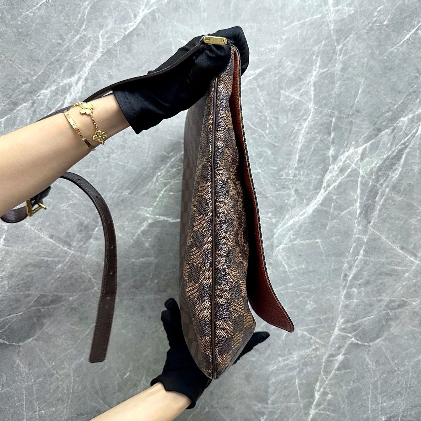 Kovancy Musette Damier GM Mongram