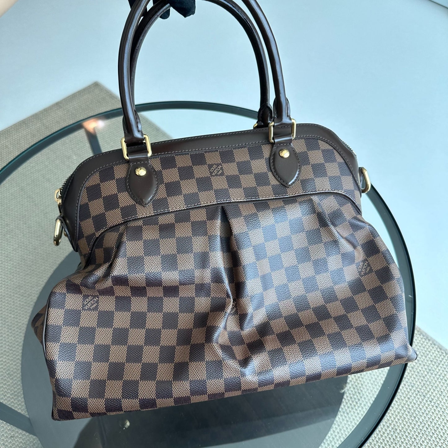 Kovancy Trevi GM Damier Ebene Sac à bandoulière
