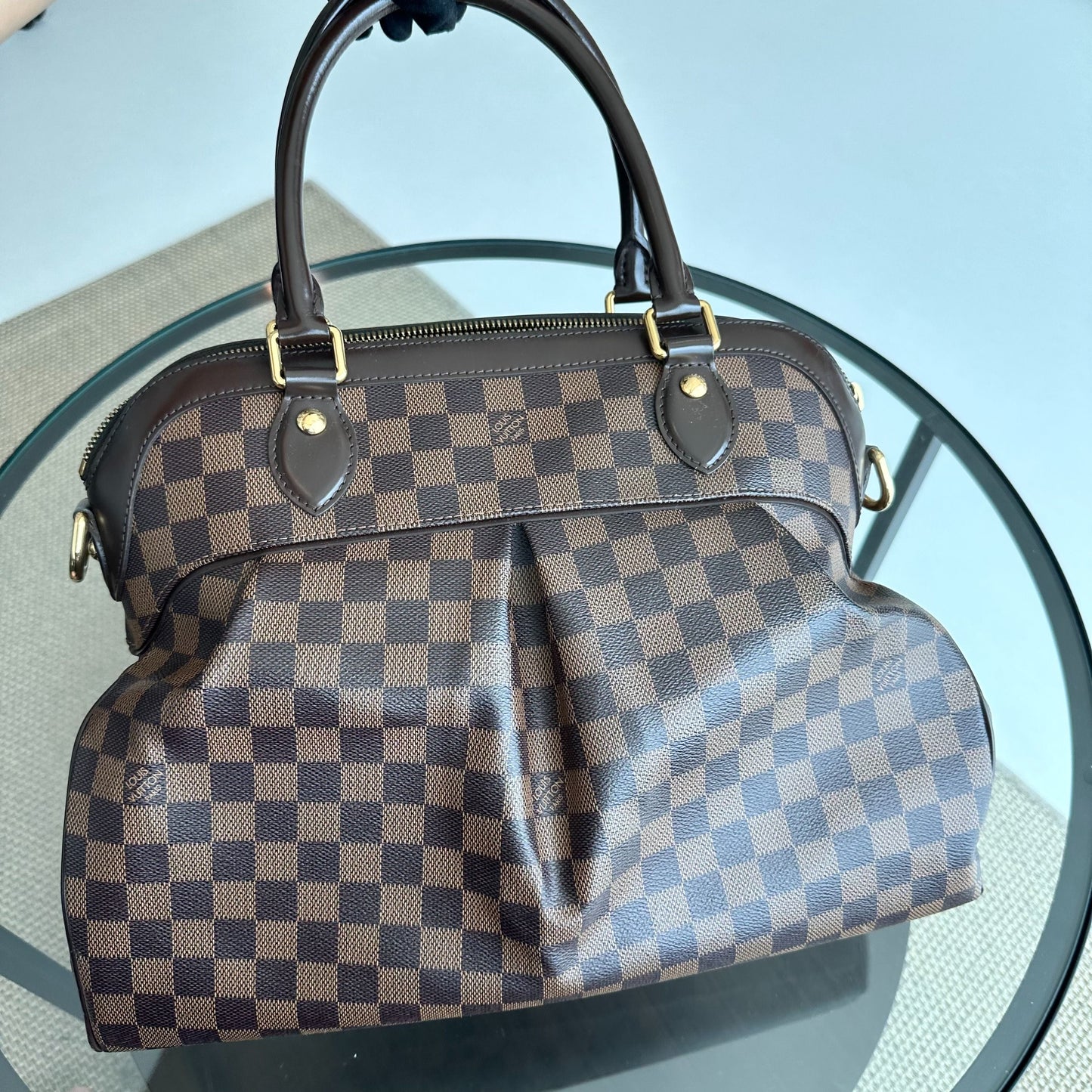 Kovancy Trevi GM Damier Ebene Sac à bandoulière