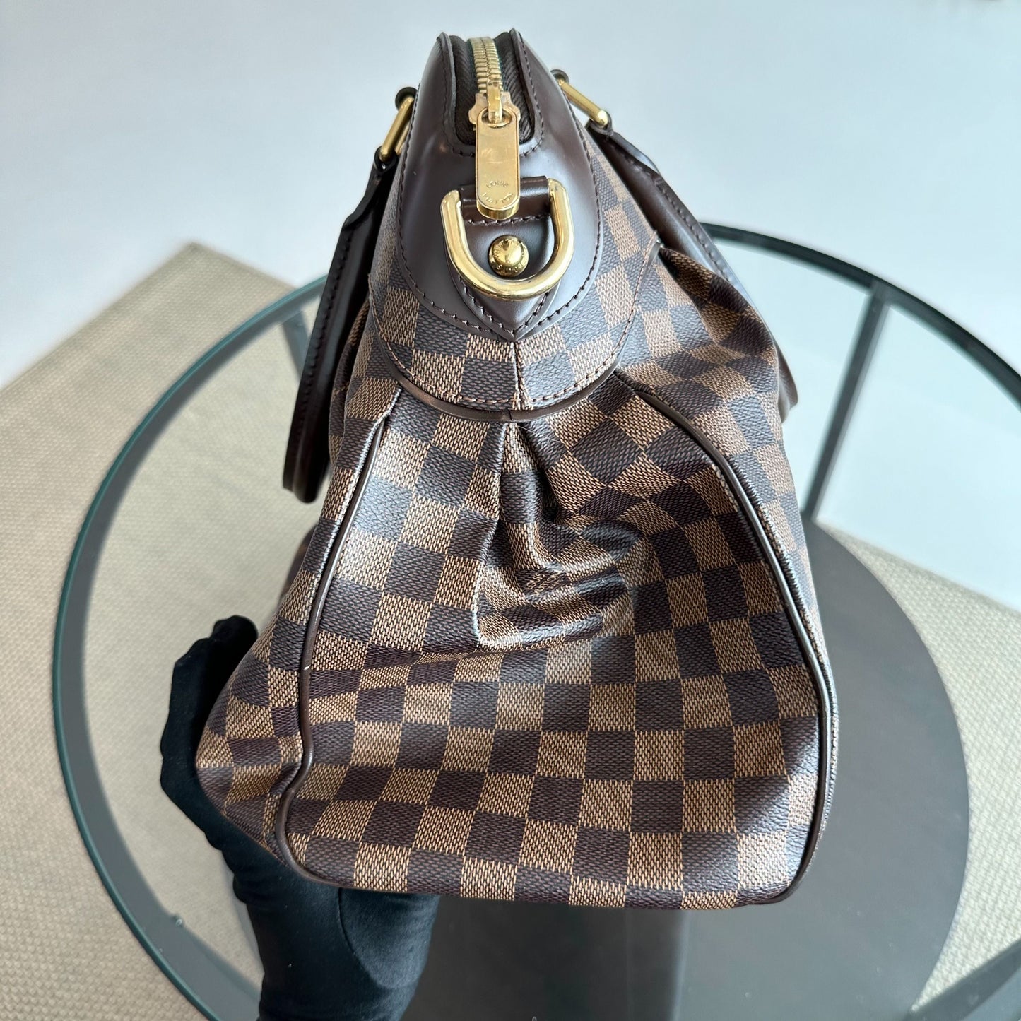 Kovancy Trevi GM Damier Ebene Sac à bandoulière