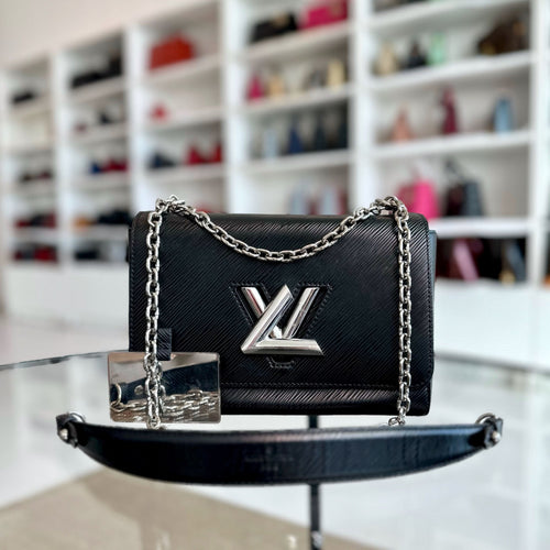Kovancy Twist MM Cuir EPI Noir SHW