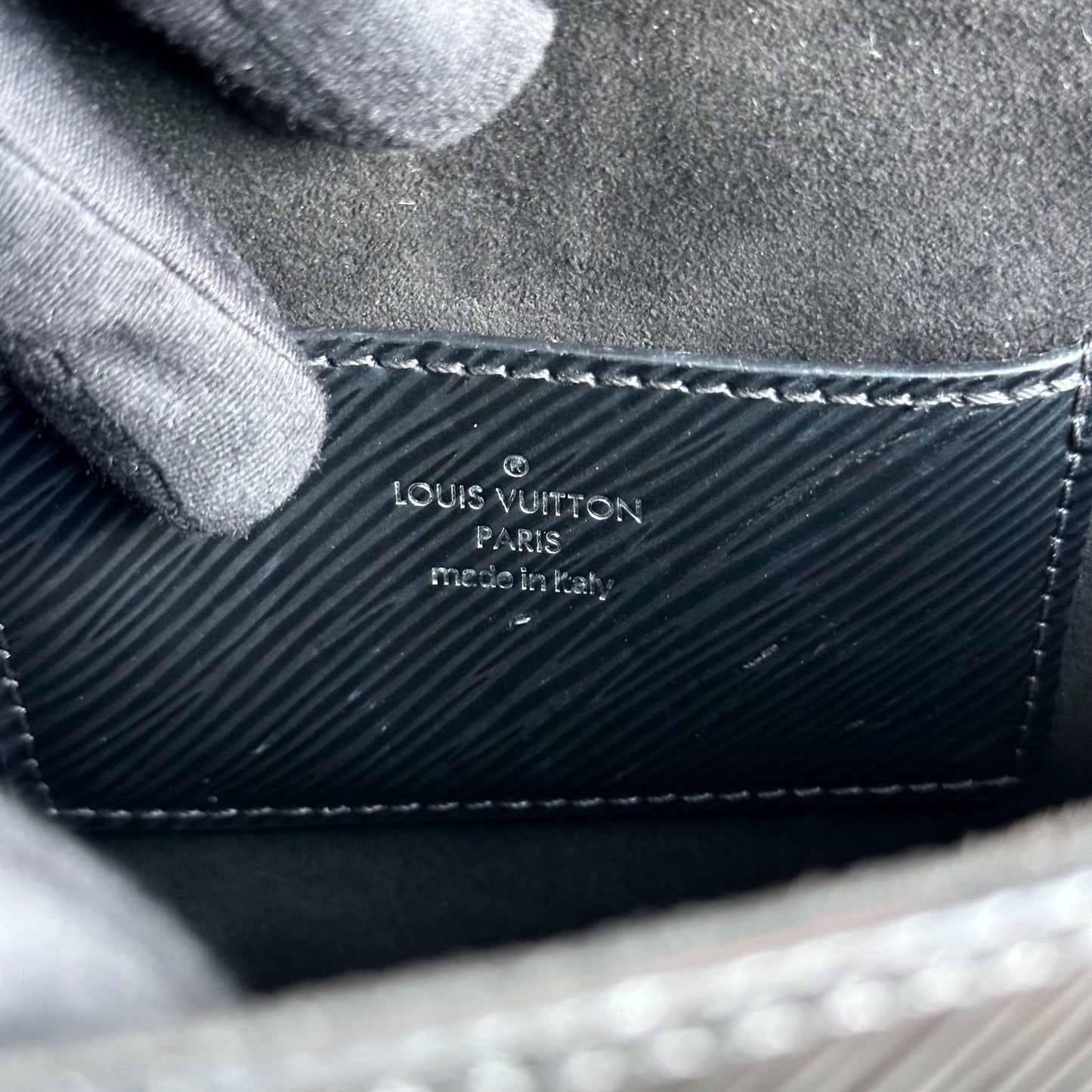 Kovancy Twist MM Cuir EPI Noir SHW