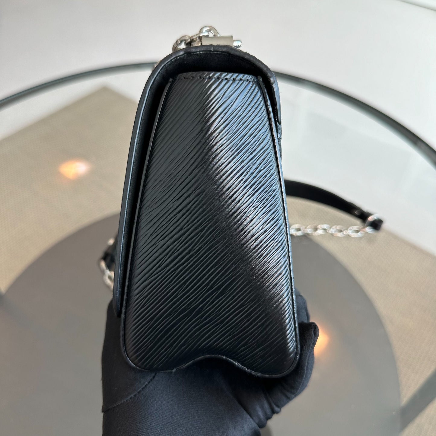 Kovancy Twist MM Cuir EPI Noir SHW
