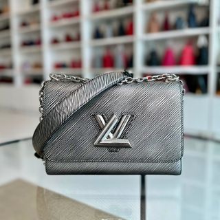 Kovancy Twist MM EPI Cuir Argent GHW