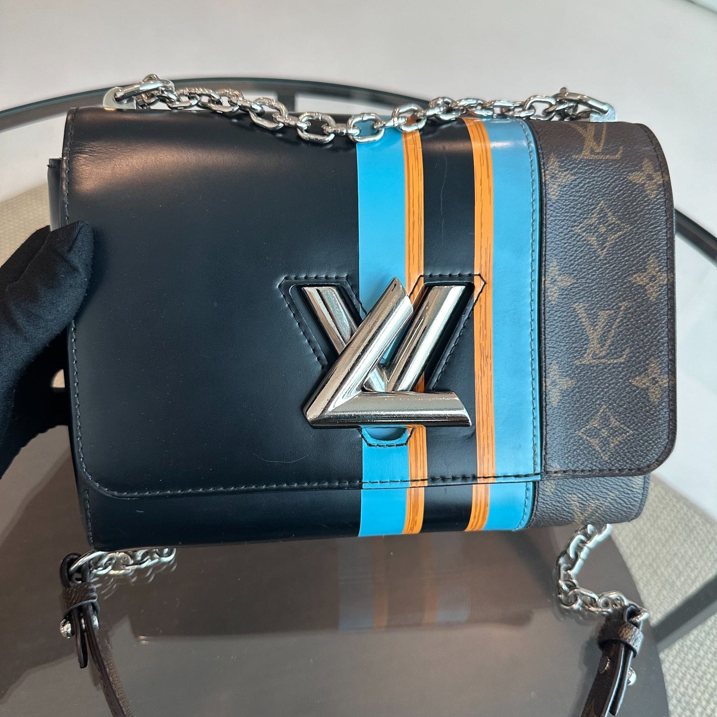 LVT Twist MM Limited Edition Monogram Canvas Leather