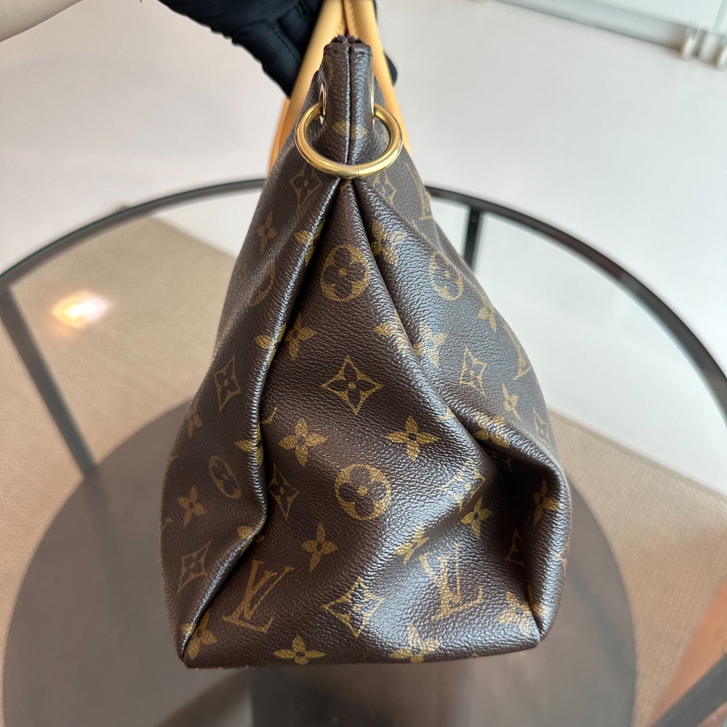Kovancy Sac à bandoulière  Pallas MM Monogram Violet