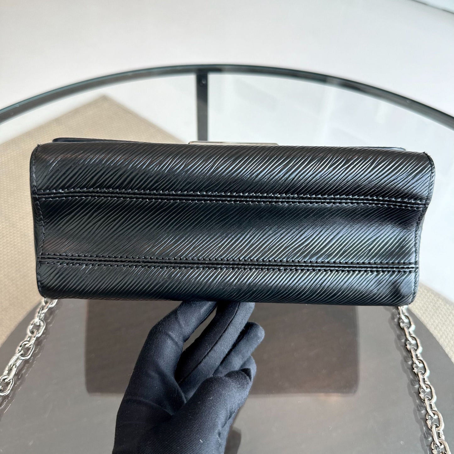 Kovancy Twist MM Cuir EPI Noir SHW
