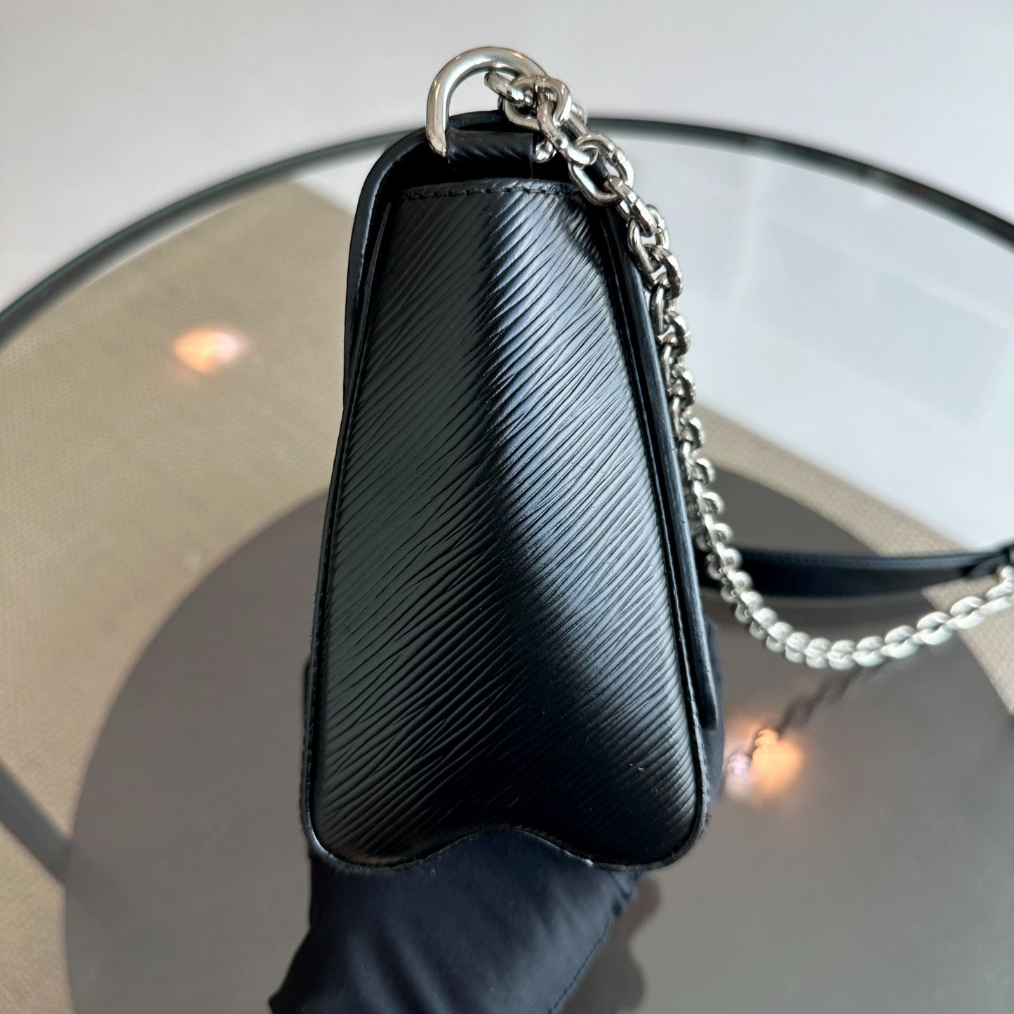 Kovancy Twist MM Cuir EPI Noir SHW