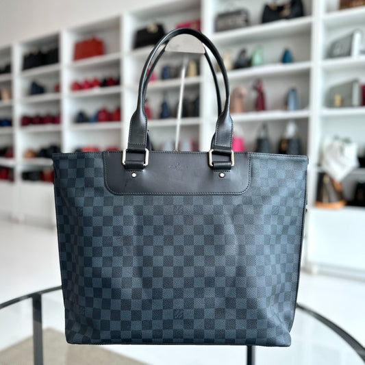 Kovancy Cabas Voyage Damier Sac fourre-tout à bandoulière