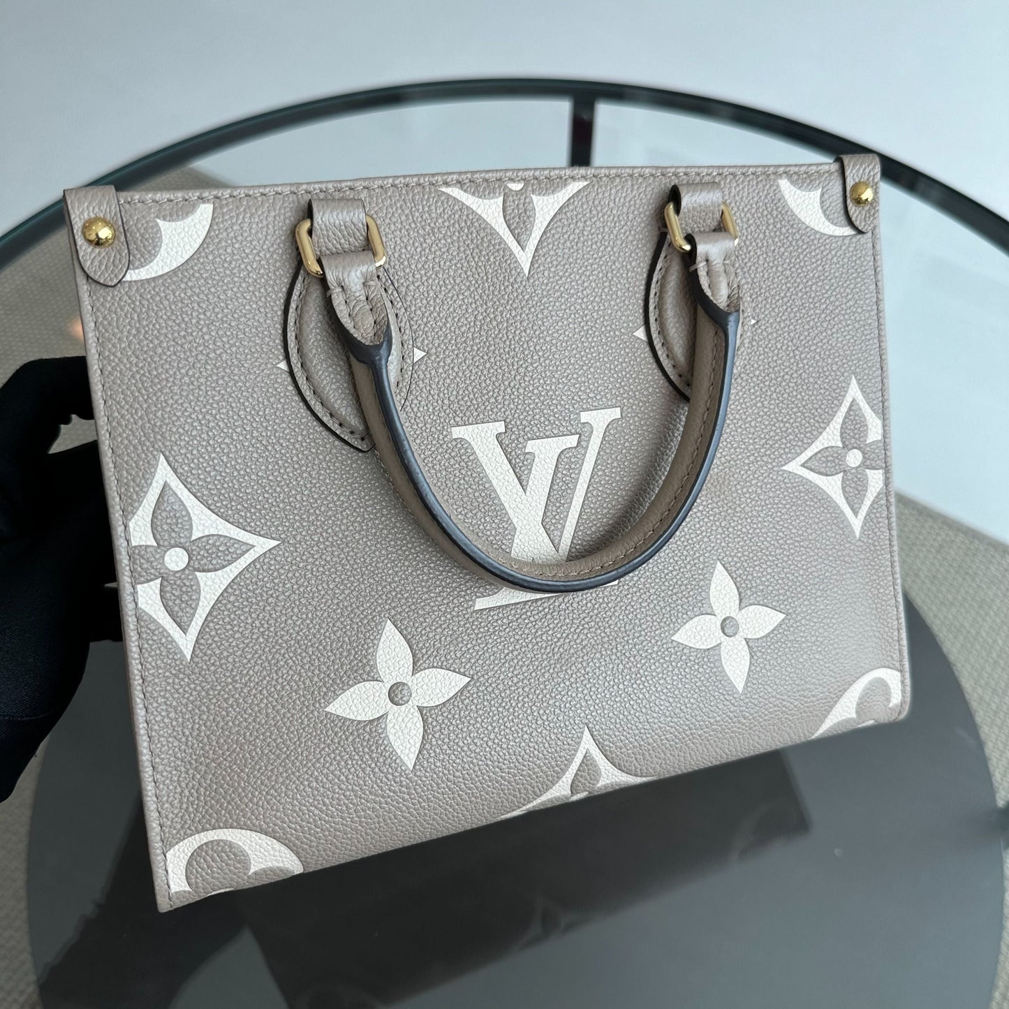 KovancySac bandoulière OnTheGo PM On The Go Empreinte Gris