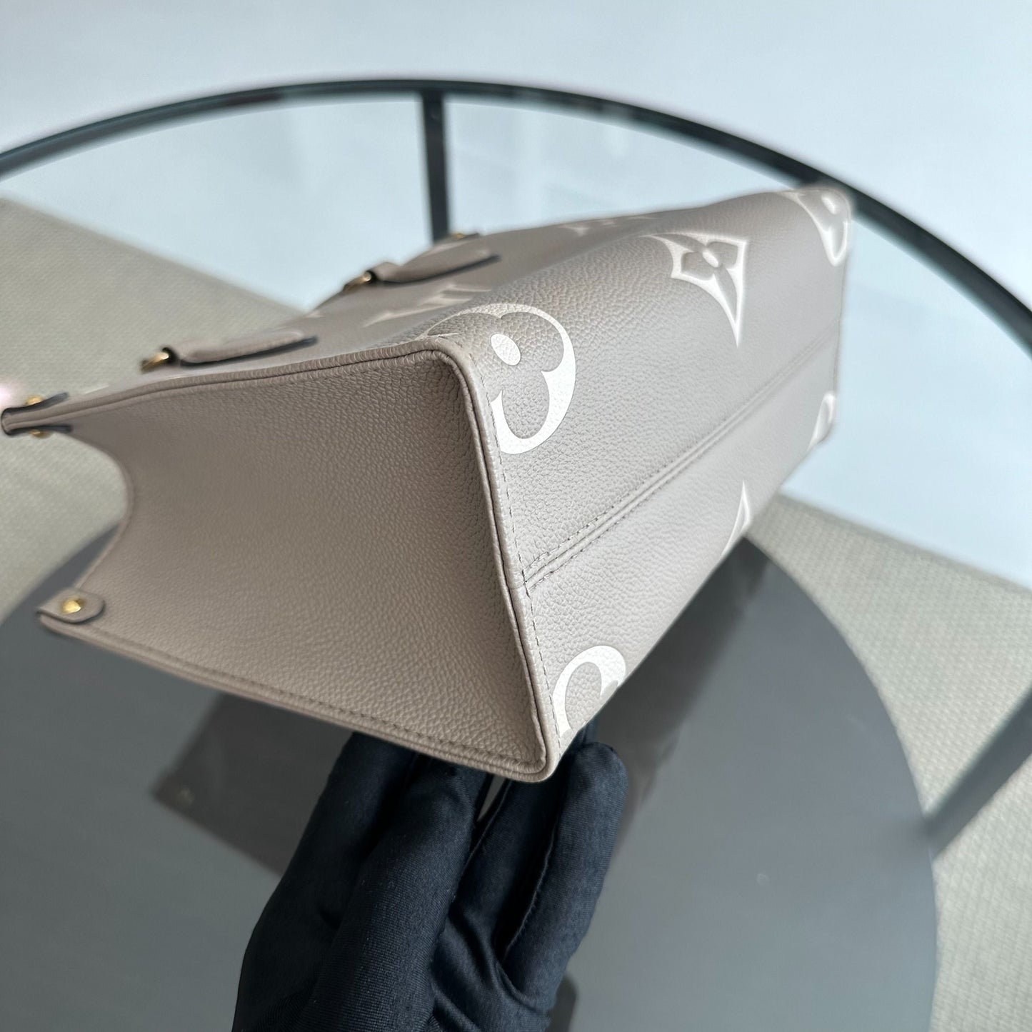 KovancySac bandoulière OnTheGo PM On The Go Empreinte Gris