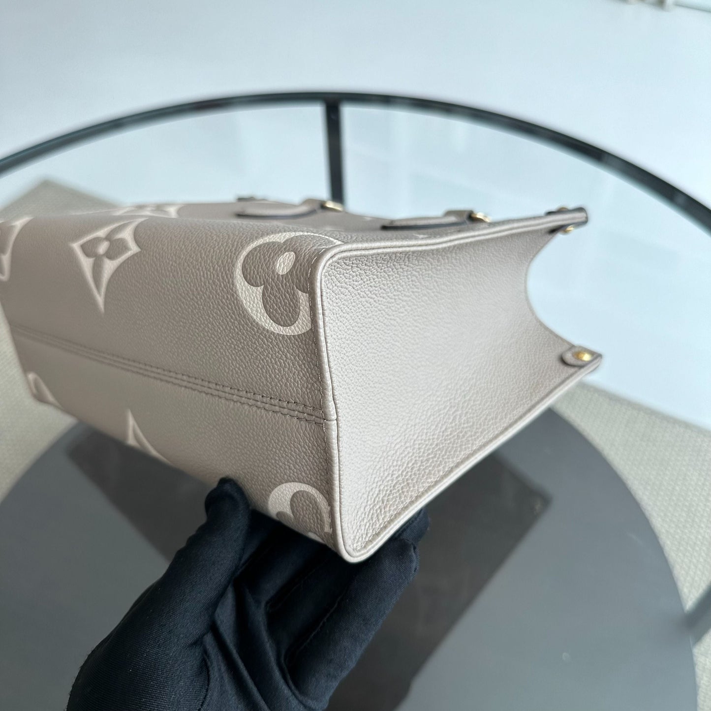 KovancySac bandoulière OnTheGo PM On The Go Empreinte Gris