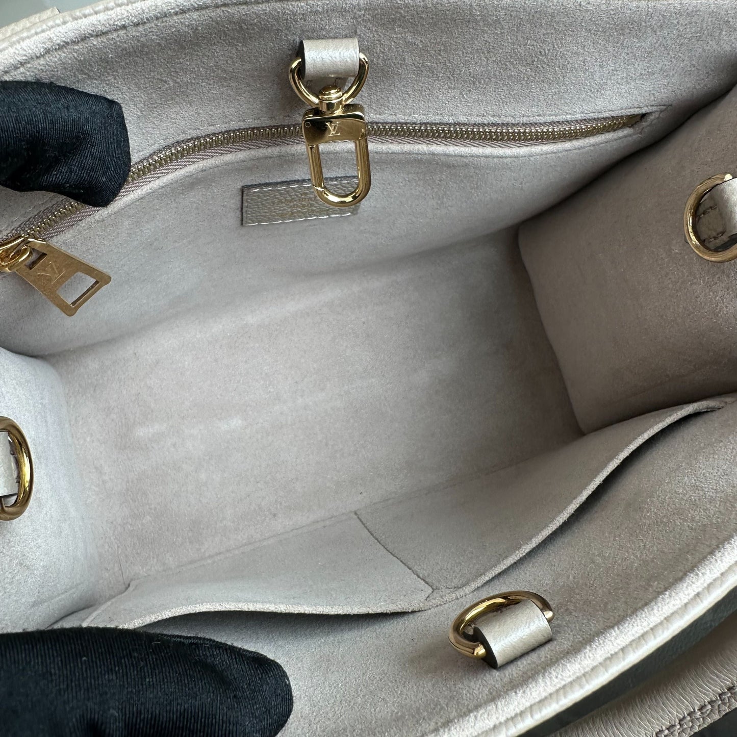 KovancySac bandoulière OnTheGo PM On The Go Empreinte Gris