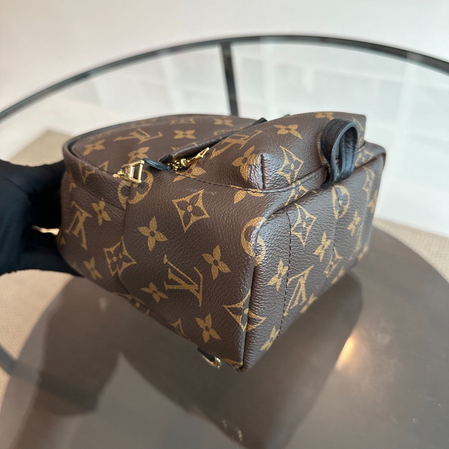 Kovancy Mini sac à dos Monogram Palm Spring