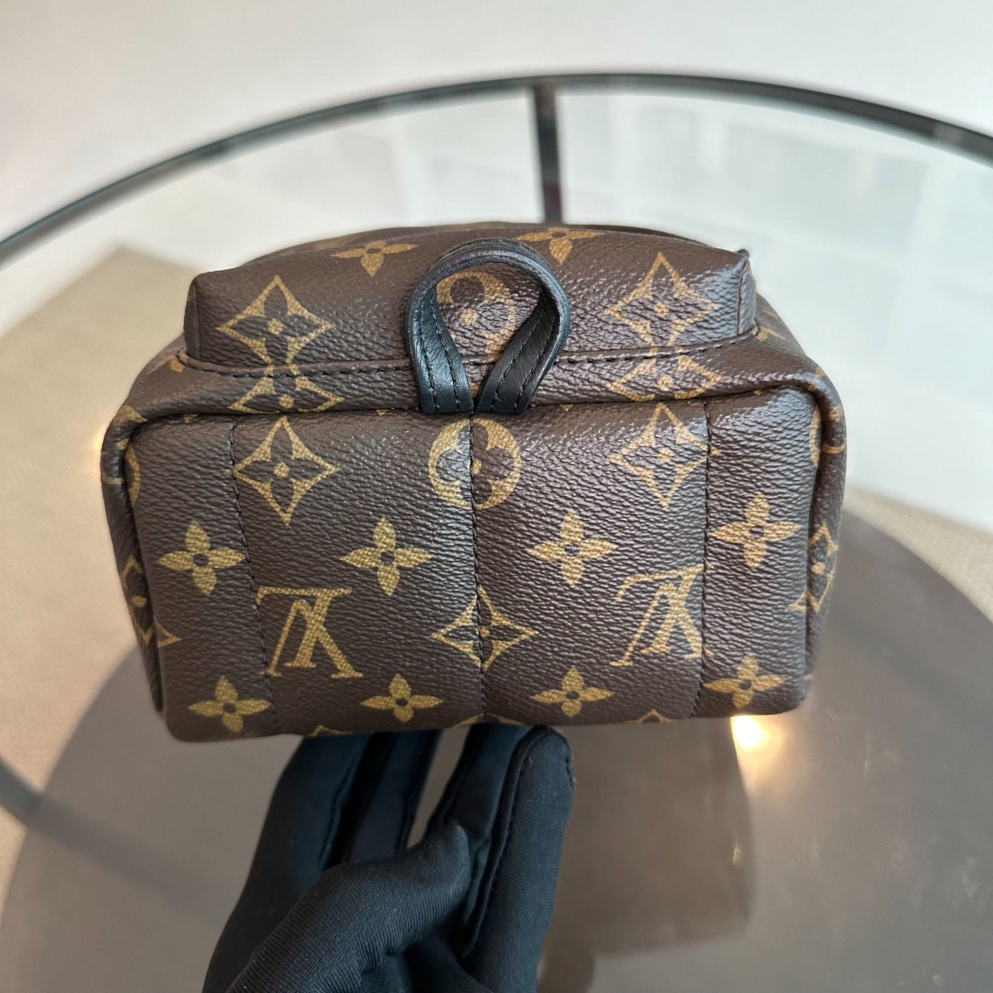 Kovancy Mini sac à dos Monogram Palm Spring