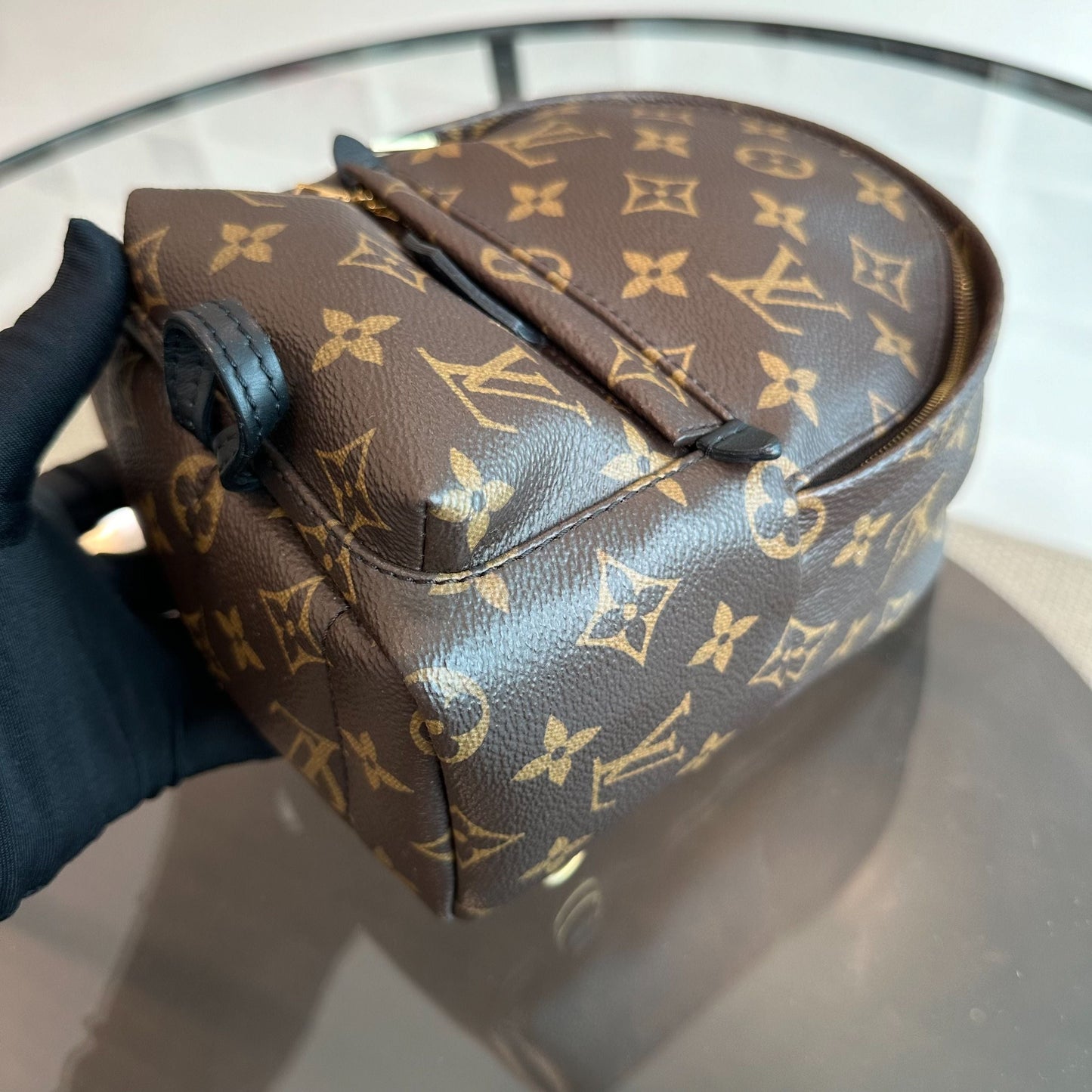 Kovancy Mini sac à dos Monogram Palm Spring