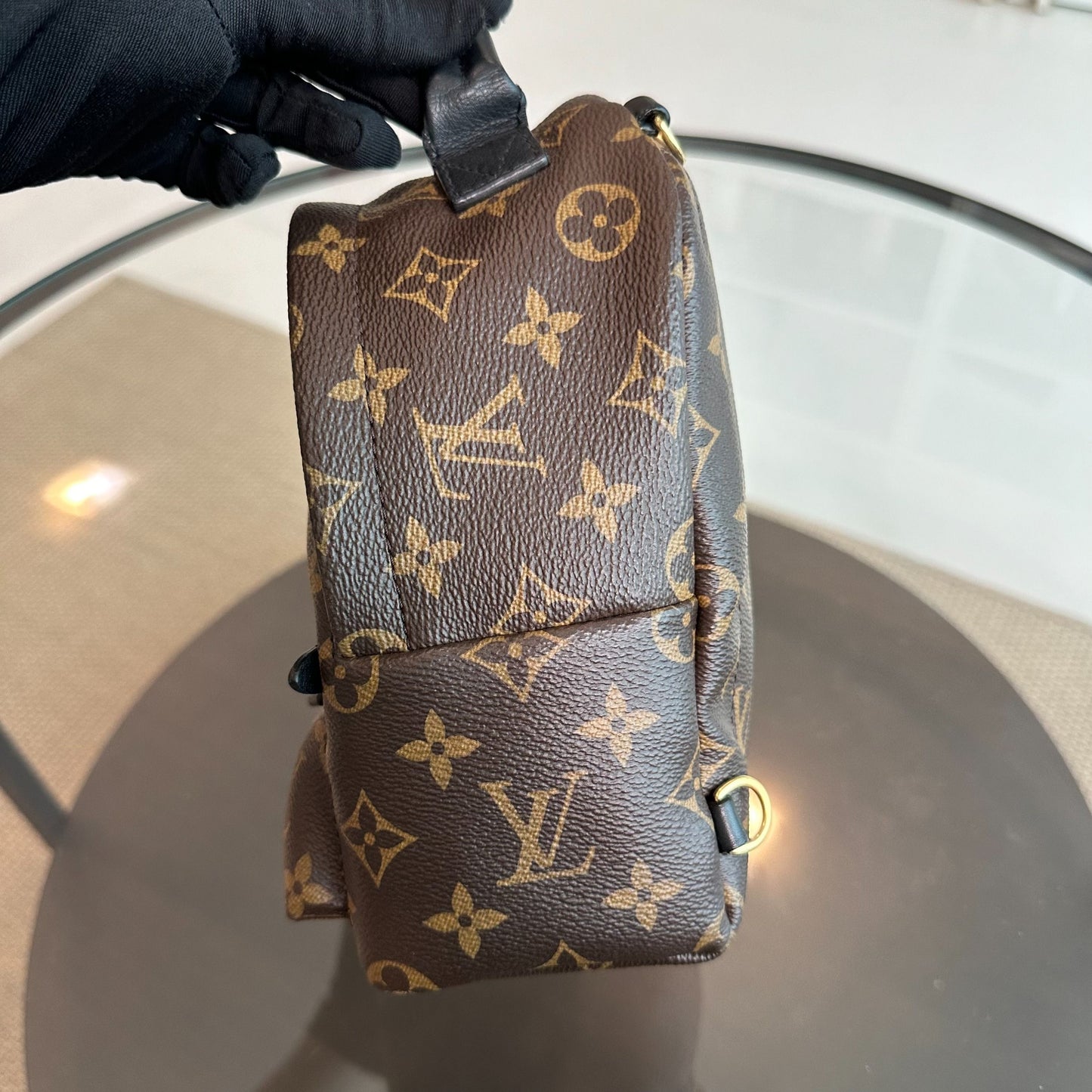 Kovancy Mini sac à dos Monogram Palm Spring