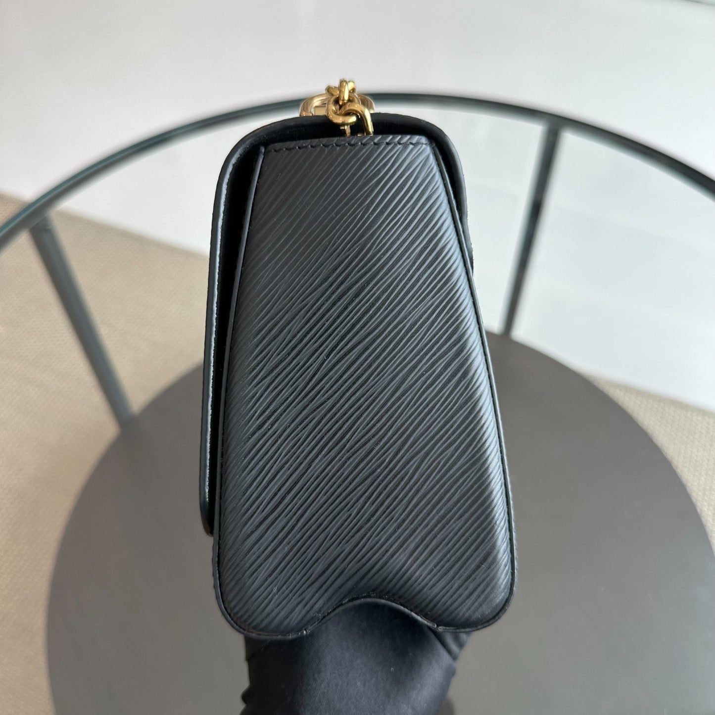 Kovancy Twist MM EPI Cuir Noir GHW