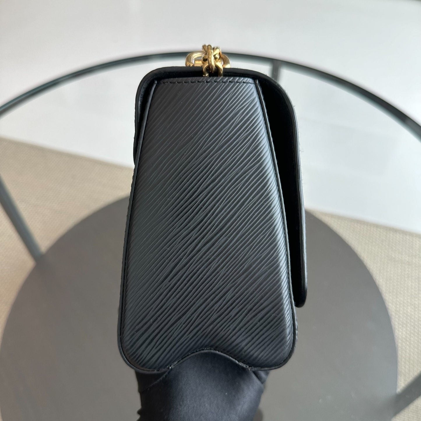 Kovancy Twist MM EPI Cuir Noir GHW