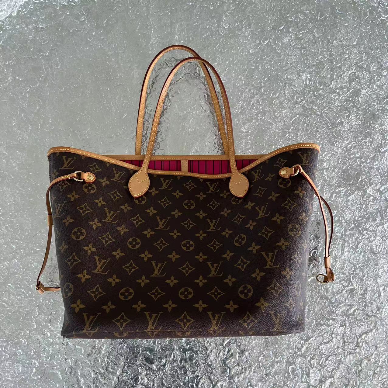 Kovancy Neverfull MM Monogram Canvas Leather