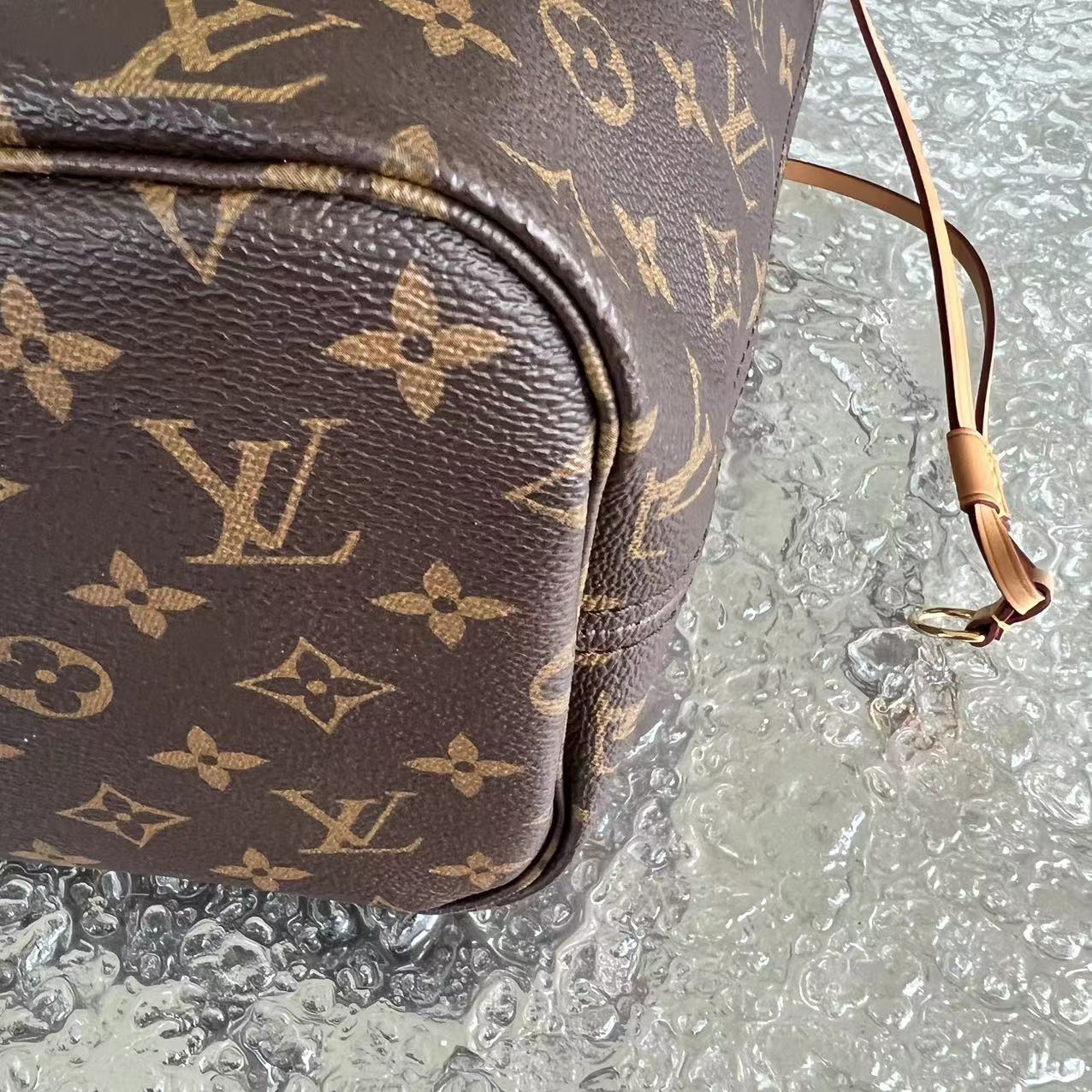 Kovancy Neverfull MM Monogram Canvas Leather