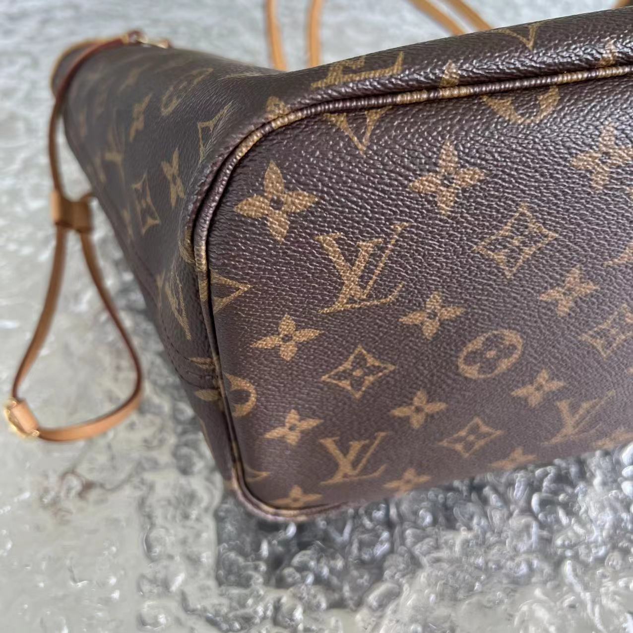 Kovancy Neverfull MM Monogram Canvas Leather