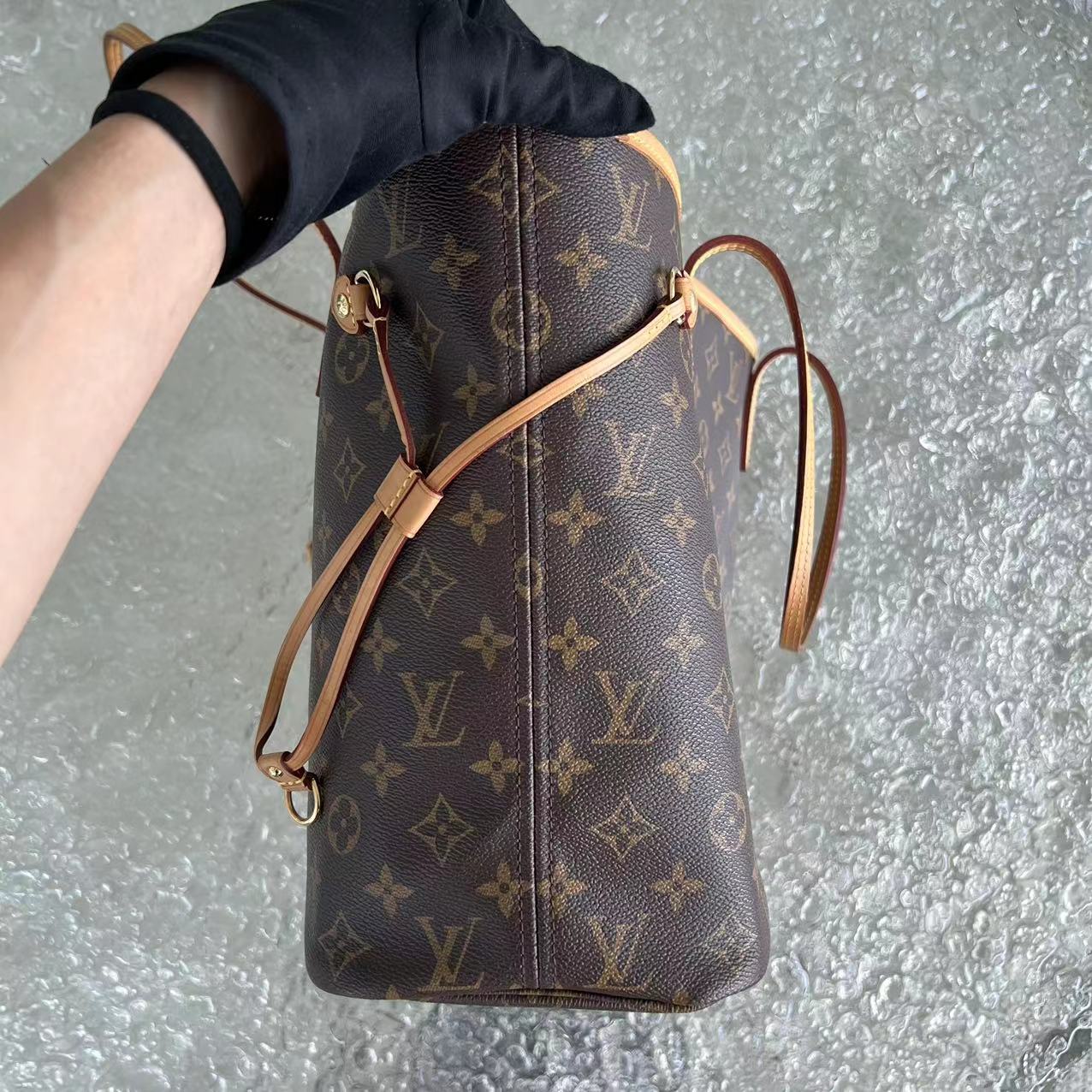 Kovancy Neverfull MM Monogram Canvas Leather