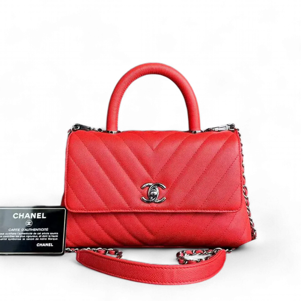 Kovancy Caviar Small Coco Handle