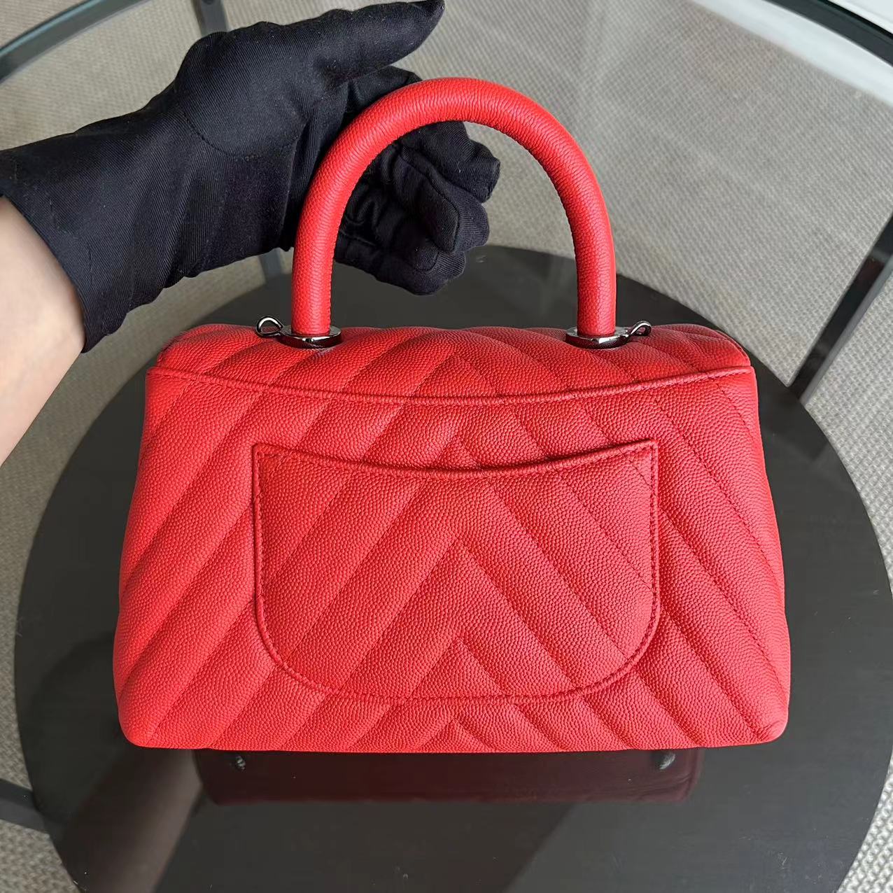 Kovancy Caviar Small Coco Handle