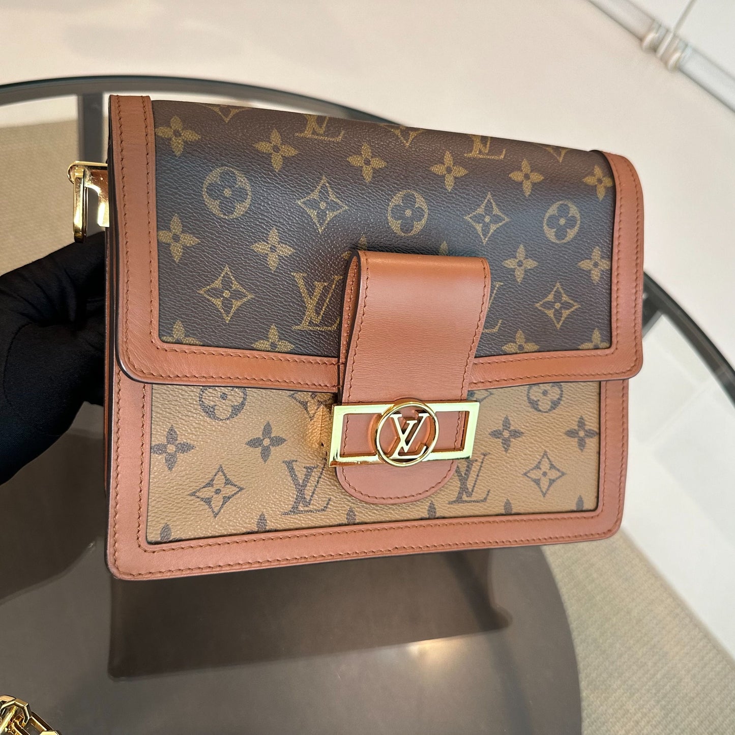 Kovancy Sac bandoulière Dauphine MM Monogram