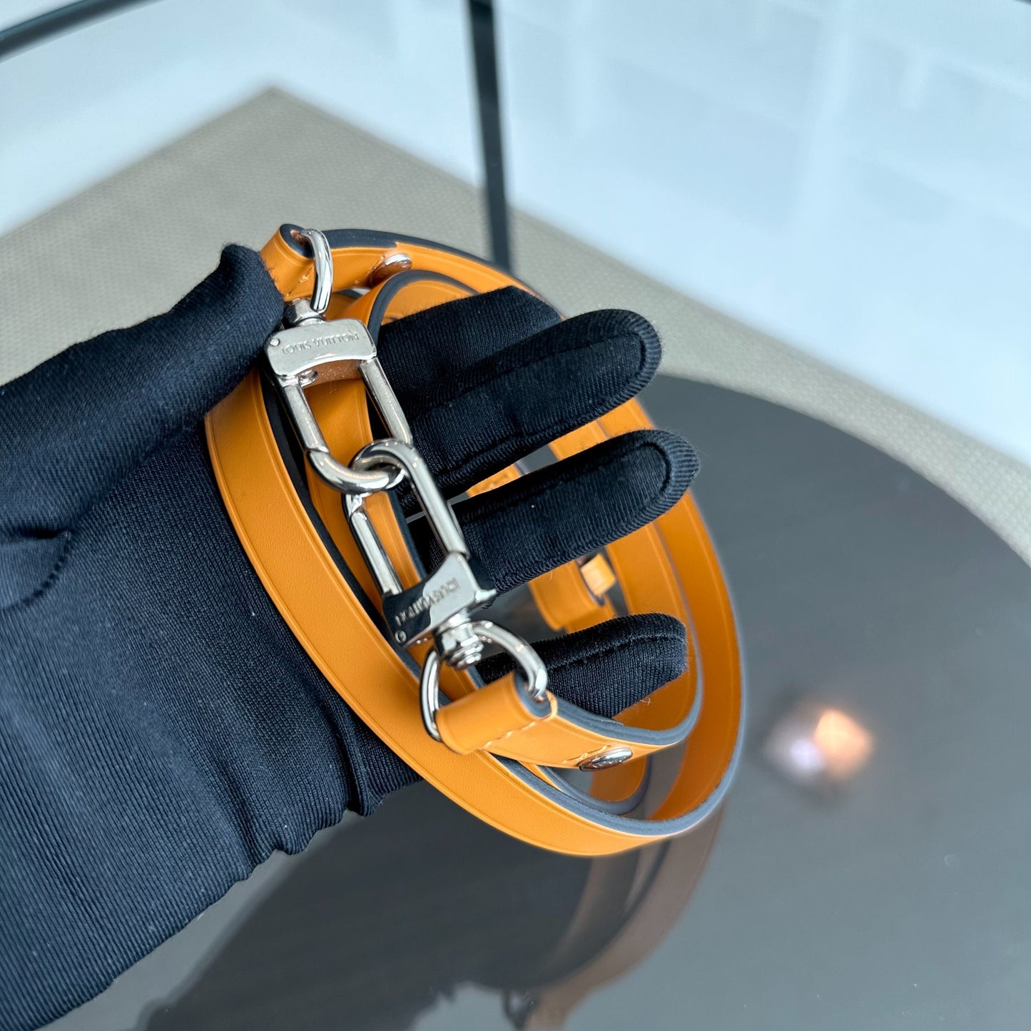 LVT Epi Leather Neoneo BB Bucket Bag SHW