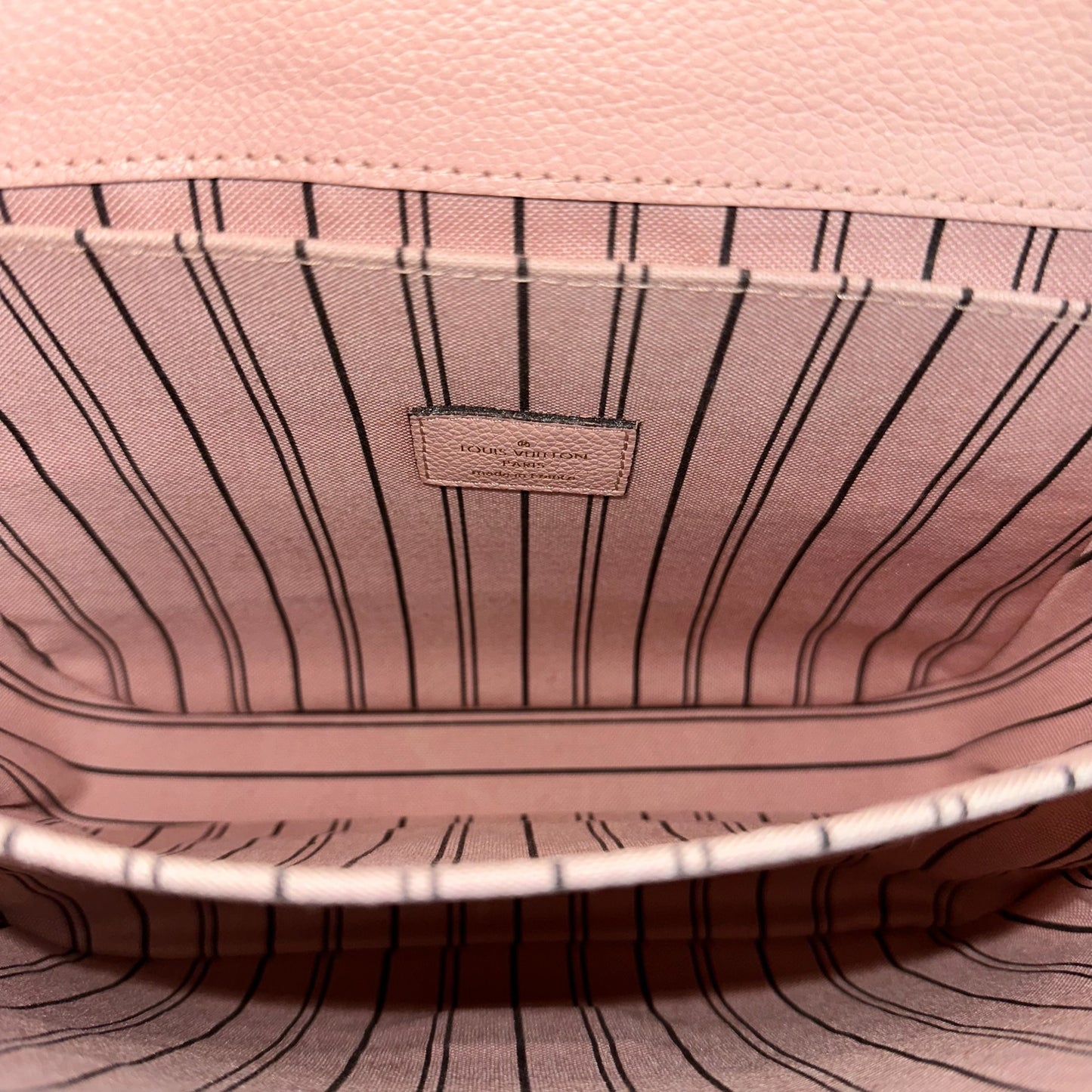 Kovancy Pochette Metis Monogram Blush Empreinte Rose GHW