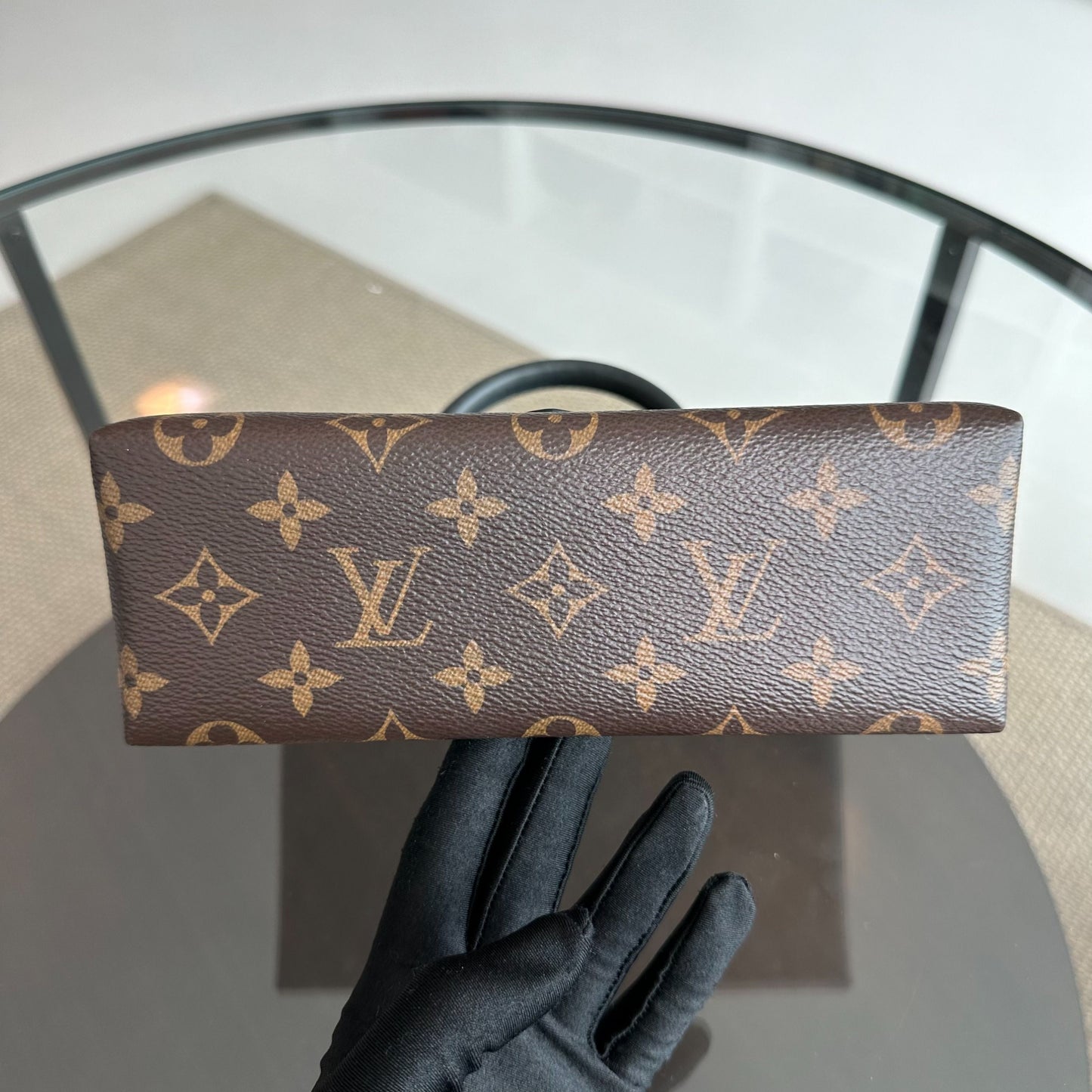 Kovancy Sac bandoulière Locky BB Monogram Noir
